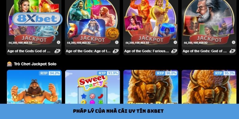 Các tiêu chí về mặt pháp lý và công nghệ của nhà cái uy tín 8xbet