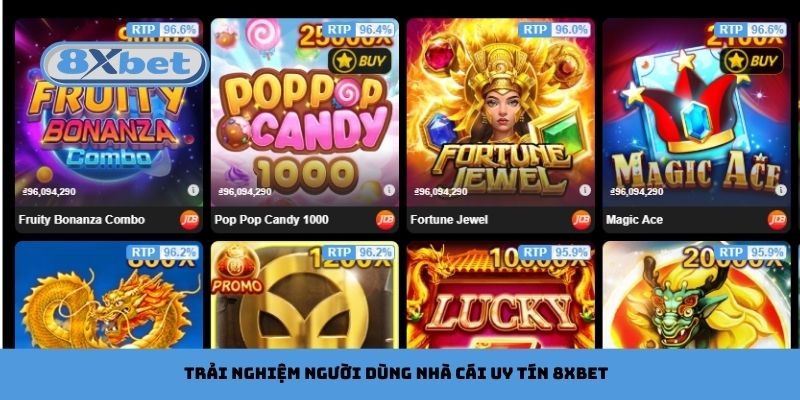 Các tiêu chí về trải nghiệm người dùng của nhà cái uy tín 8xbet