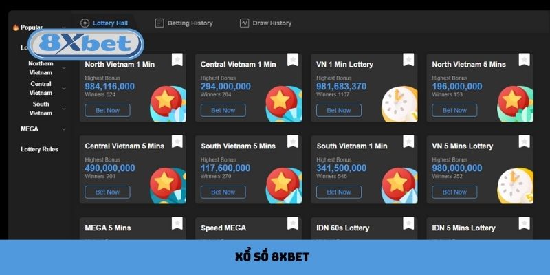 xổ số 8xbet