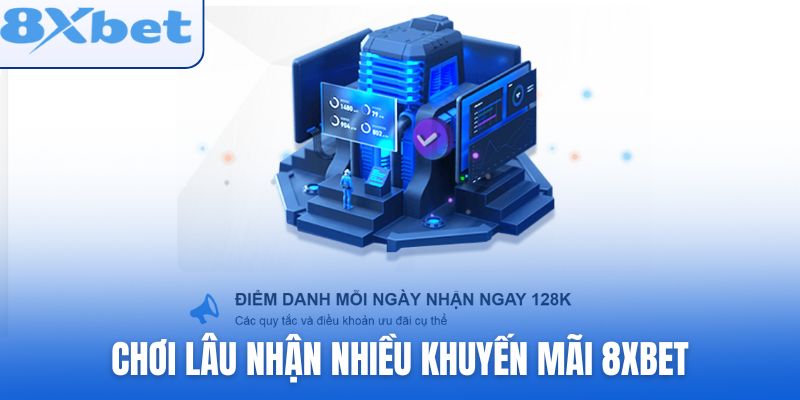 Càng chơi lâu càng nhận nhiều khuyến mãi 8xbet
