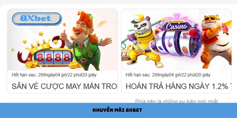 khuyến mãi 8xbet
